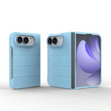 iPhone Fold EIDERWOOD Rugged Plastic Case - Light Blue