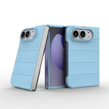 iPhone Fold EIDERWOOD Rugged Plastic Case - Light Blue