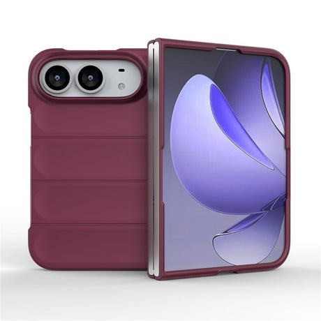 iPhone Duo EIDERWOOD Rugged Plastic Case - Dark Red