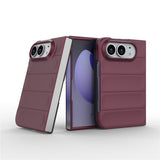 iPhone Fold EIDERWOOD Rugged Plastic Case - Dark Red