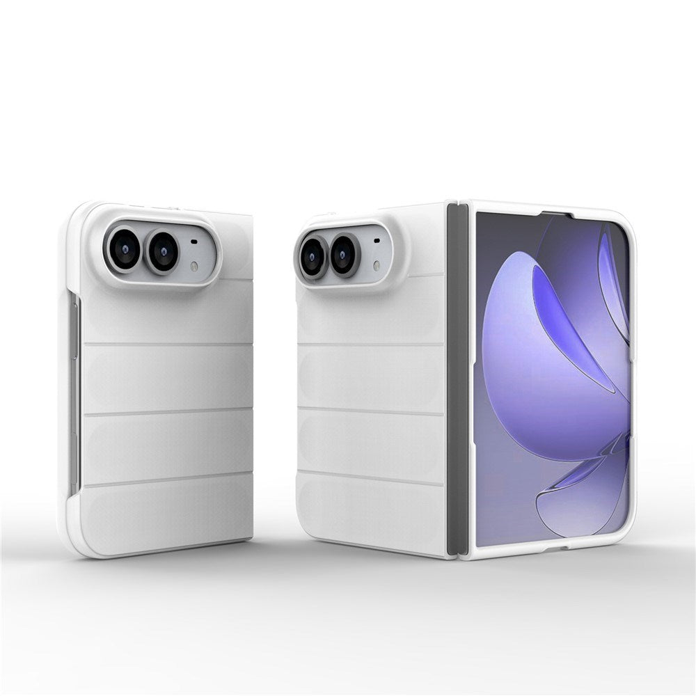 iPhone Fold EIDERWOOD Rugged Plastic Case - White