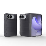 iPhone Fold EIDERWOOD Rugged Plastic Case - Dark Grey