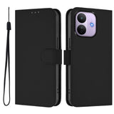 Xiaomi Redmi Note 17 Pro (5G) EIDERWOOD Faux Leather Flip Case with Strap - Black