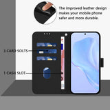 Xiaomi Redmi Note 17 Pro (5G) EIDERWOOD Faux Leather Flip Case with Strap - Black