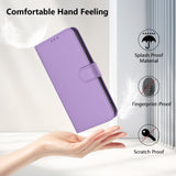 Xiaomi Redmi Note 17 Pro (5G) EIDERWOOD Faux Leather Flip Case with Strap - Purple