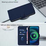 Xiaomi Redmi Note 17 (5G) EIDERWOOD Faux Leather Flip Case with Strap - Blue