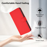 Xiaomi Redmi 17C (5G) EIDERWOOD Artificial Leather Flip Case with Strap - Red