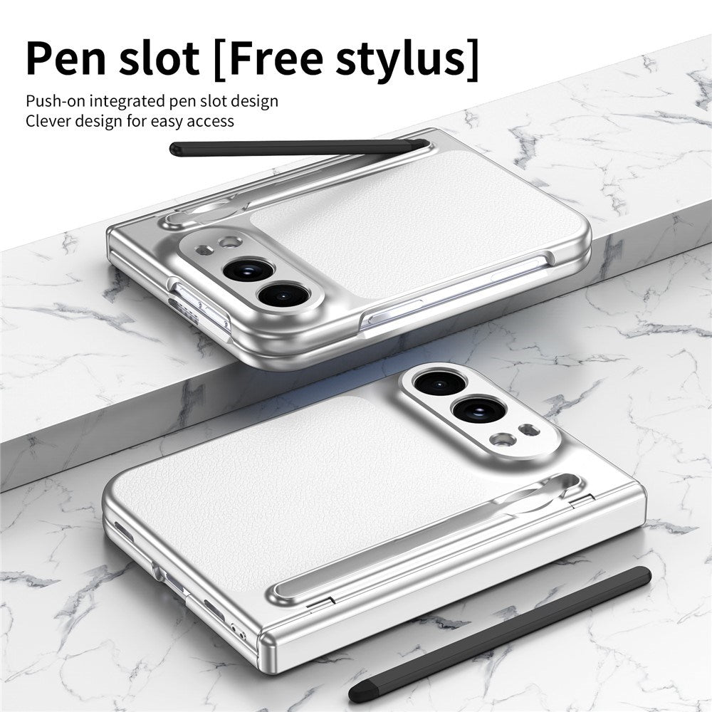 iPhone Duo EIDERWOOD Case with Screen Protector and Stylus - White