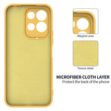 Xiaomi Redmi 17 (5G / 4G) EIDERWOOD Silicone Case W. Strap - Yellow