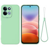 Xiaomi Redmi 17 (5G / 4G) EIDERWOOD Silicone Case W. Strap - Green