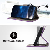 Xiaomi Redmi 17 (5G) / (4G) EIDERWOOD Artificial Leather Flip Case with Stand and Card Holder - Purple