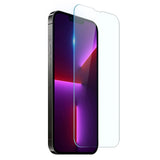 NORTHJO iPhone 13 Pro 2-in-1 Set Flexible Plastic Case with Tempered Glass Screen Protector - Transparent