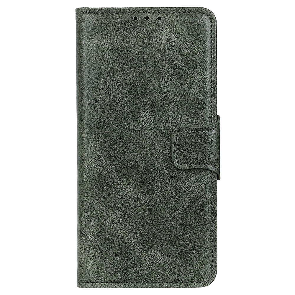 Motorola Edge 40 Pro Leather Case w. Wallet & Stand Function - Green