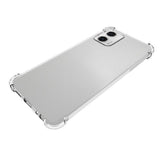 Motorola Moto G73 Shock-Proof Flexible Plastic Case - Transparent