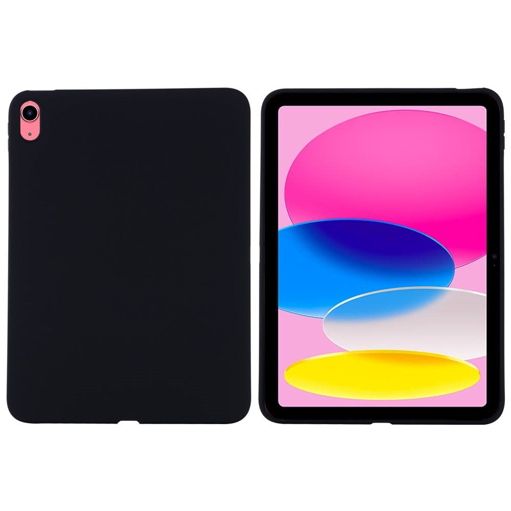 iPad 10.9" (2024/2022) Liquid Silicone Shockproof Case - Black