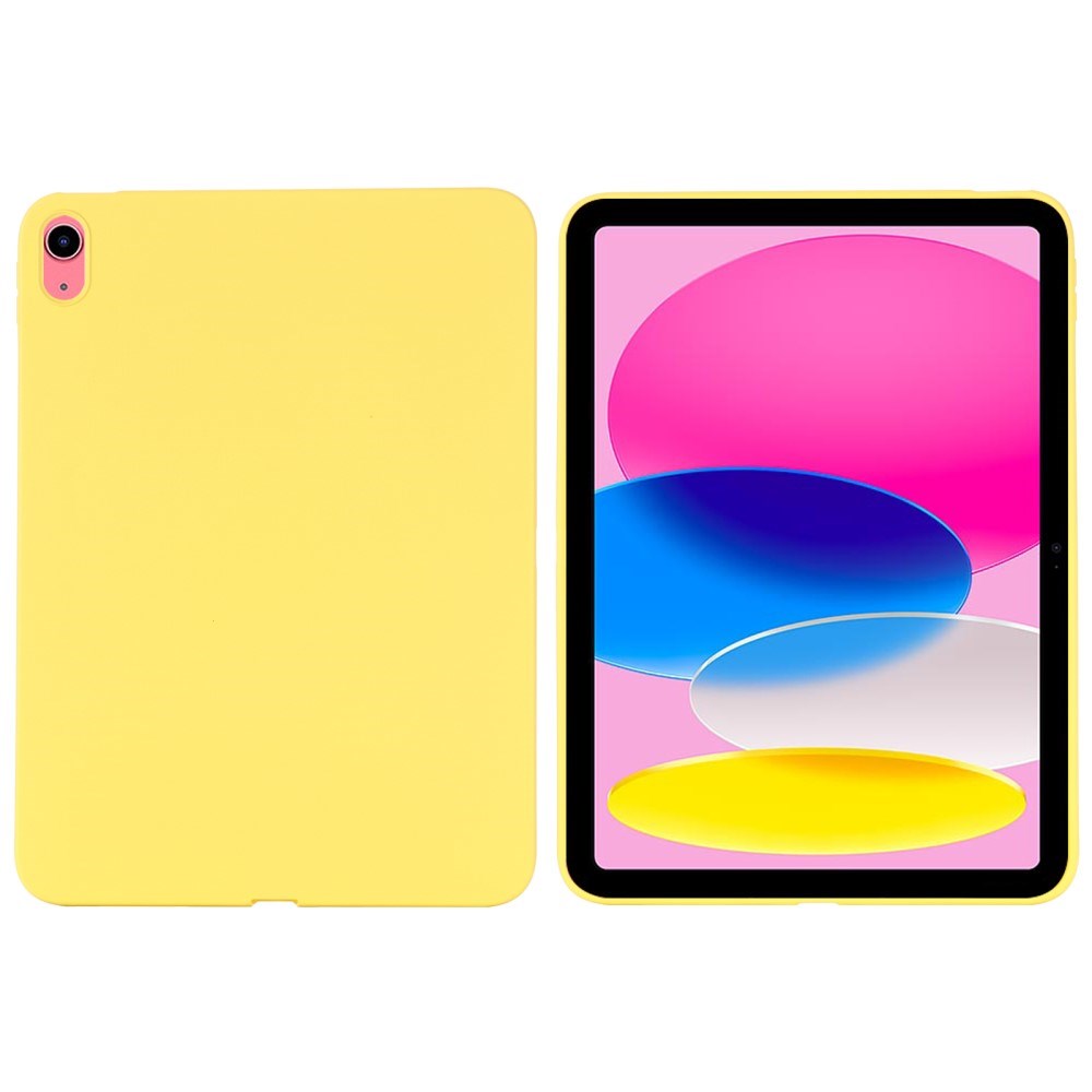 iPad 10.9" (2024/2022) Liquid Silicone Shockproof Case - Yellow