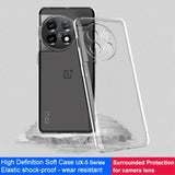 OnePlus 11 IMAK UX-5 Series Flexible Plastic Case - Transparent