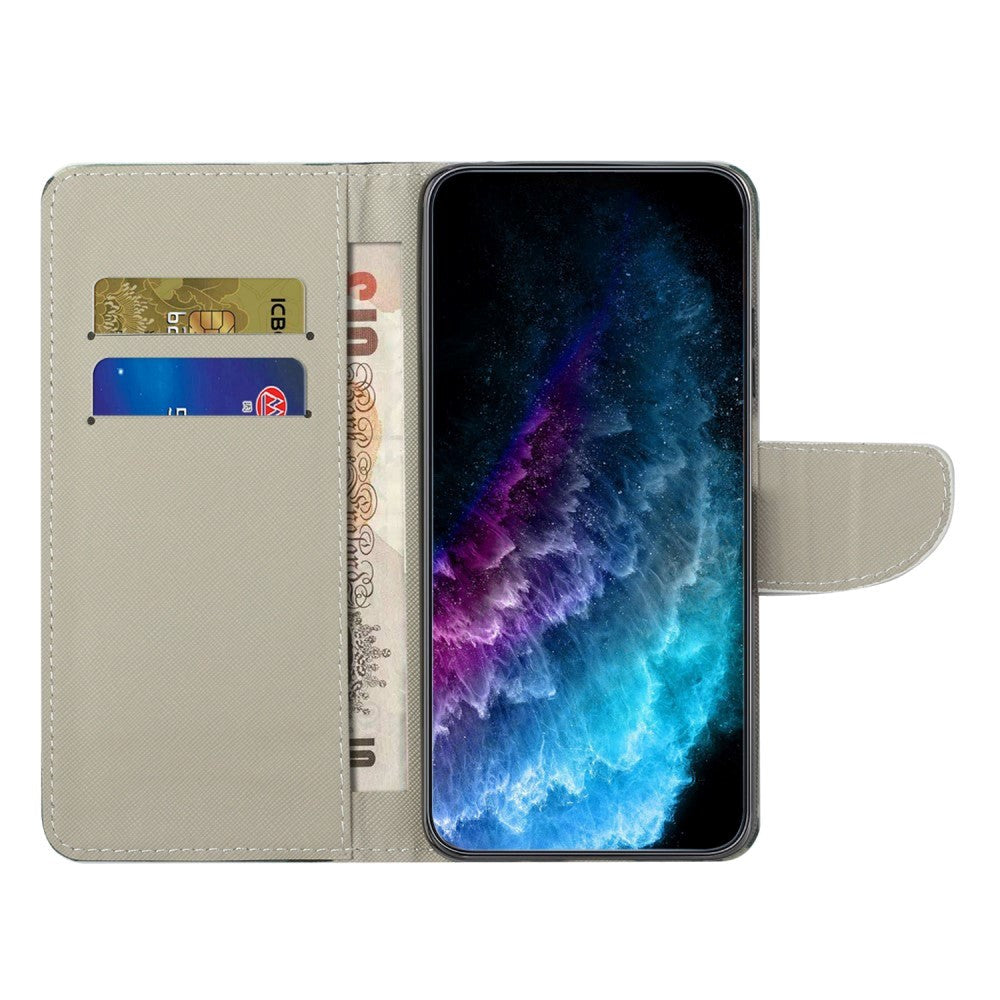 Samsung Galaxy A24 Leather Wallet Case & Print - Camouflage