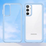 Samsung Galaxy A24 Acrylic Combo Case Transparent / Blue