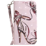 Sony Xperia 1 V Leather Case w. Print - High Heeled Shoe