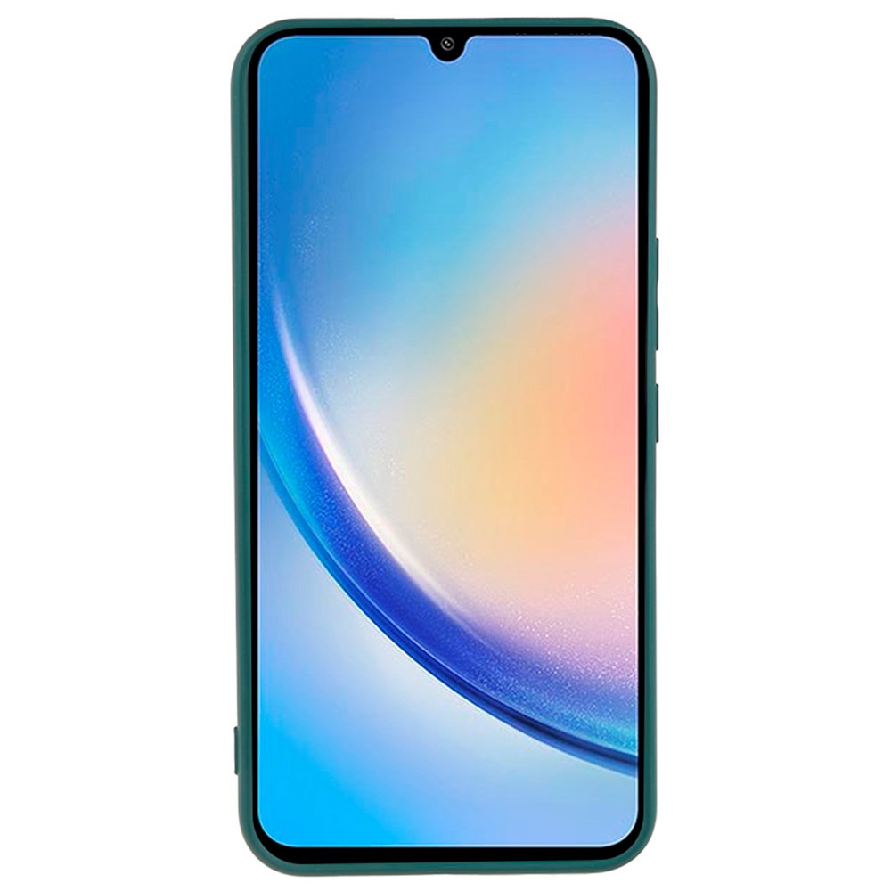EIDERWOOD Samsung Galaxy A34 (5G) Lined Flexible Plastic Case - Green