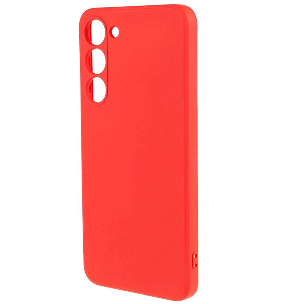 EIDERWOOD Samsung Galaxy S23 Lined Flexible Plastic Case - Red