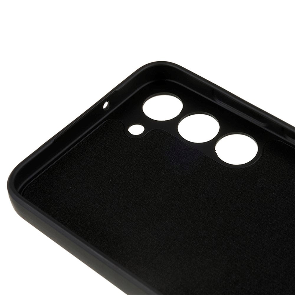 EIDERWOOD Samsung Galaxy S23 Lined Flexible Plastic Case - Black