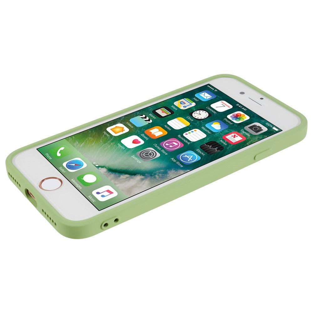 EIDERWOOD iPhone SE (2022 / 2020) / 8 / 7 Lined Flexible Plastic Case - Light Green