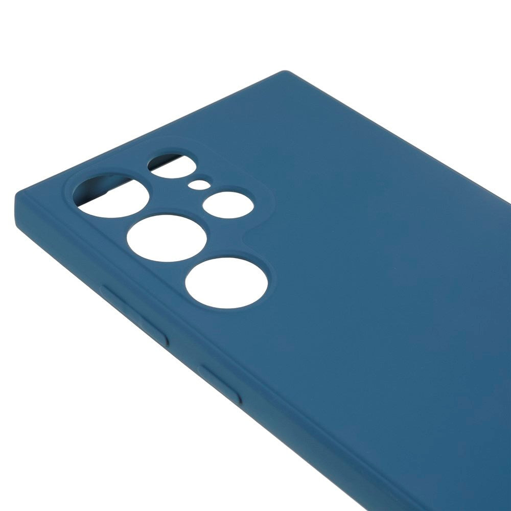 EIDERWOOD Samsung Galaxy S22 Ultra Lined Flexible Plastic Case - Blue