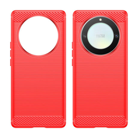 Honor Magic5 Lite Brushed Carbon Case - Red