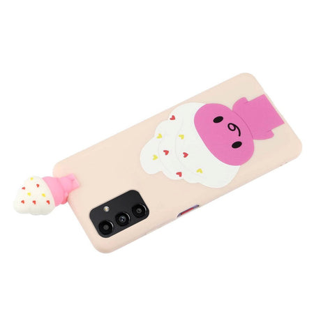 Samsung Galaxy A14 (5G) Flexible Plastic Case 3D - Ice Cream