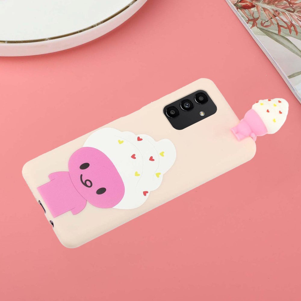 Samsung Galaxy A14 (5G) Flexible Plastic Case 3D - Ice Cream