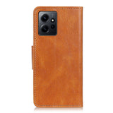 Xiaomi Redmi Note 12 (4G) Leather Case w. Wallet & Stand Function - Brown