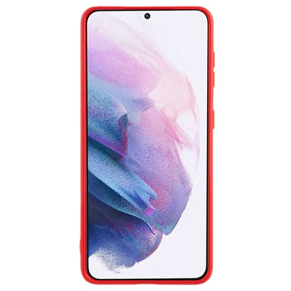 EIDERWOOD Samsung Galaxy S21+ (Plus) Lined Flexible Plastic Case - Red