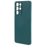 EIDERWOOD Samsung Galaxy S21 Ultra Lined Flexible Plastic Case - Green