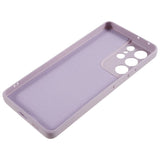 EIDERWOOD Samsung Galaxy S21 Ultra Lined Flexible Plastic Case - Purple