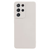 EIDERWOOD Samsung Galaxy S21 Ultra Lined Flexible Plastic Case - Beige