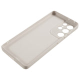 EIDERWOOD Samsung Galaxy S21 Ultra Lined Flexible Plastic Case - Beige