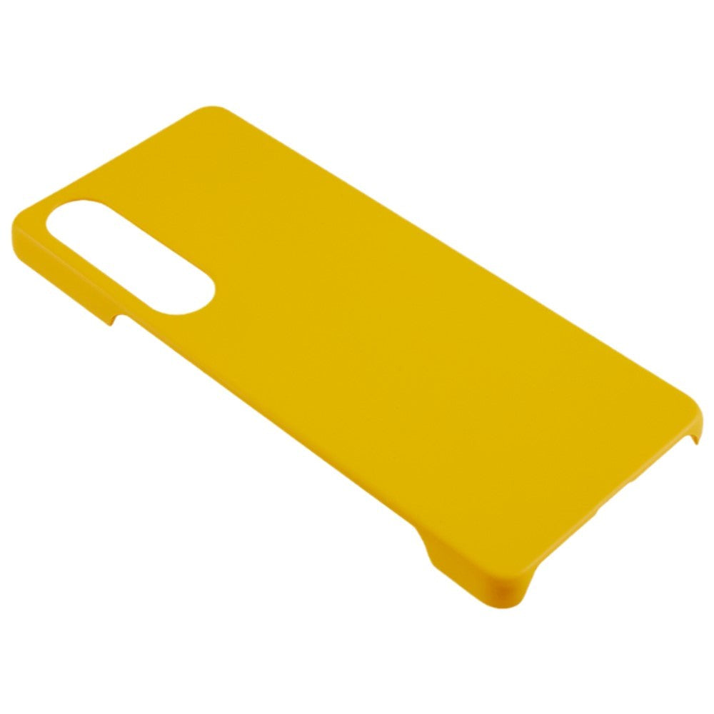 Sony Xperia 1 V Hard Plastic Case - Yellow