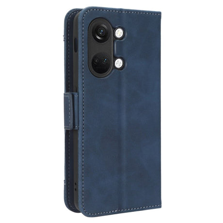 OnePlus Nord 3 (5G) Leather Flip Case w. Large Wallet - Blue