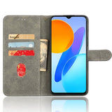 Honor 70 Lite Leather Flip Case with Wallet and Strap - Blue