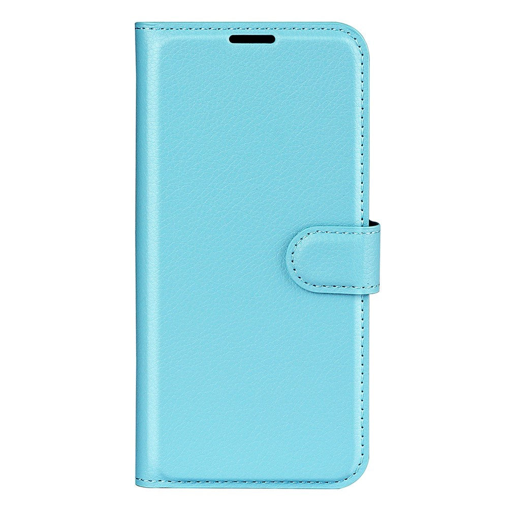 Nokia G22 Litchi Leather Case w. Wallet - Blue