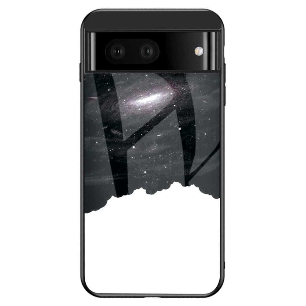 Google Pixel 7A Case with Glass Back - Starry Sky