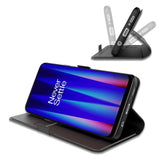 EIDERWOOD OnePlus Nord CE 3 Lite (5G) Faux Leather Flip Case with Cardholder & Stand Function - Black