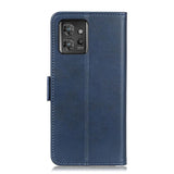 Motorola ThinkPhone Flip Cover Leather with Wallet - Blue