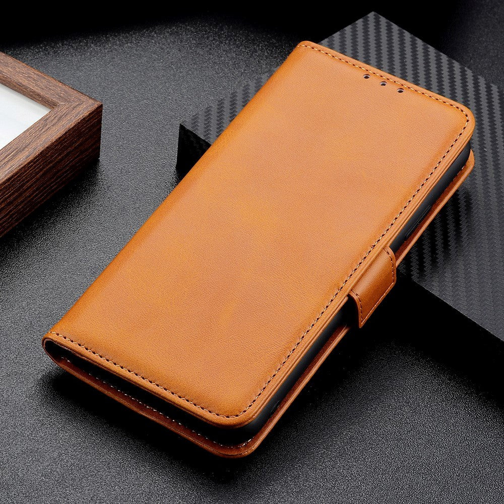 Motorola ThinkPhone Flip Cover Leather with Wallet - Light Brown