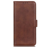 Motorola ThinkPhone Flip Cover Leather with Wallet - Dark Brown