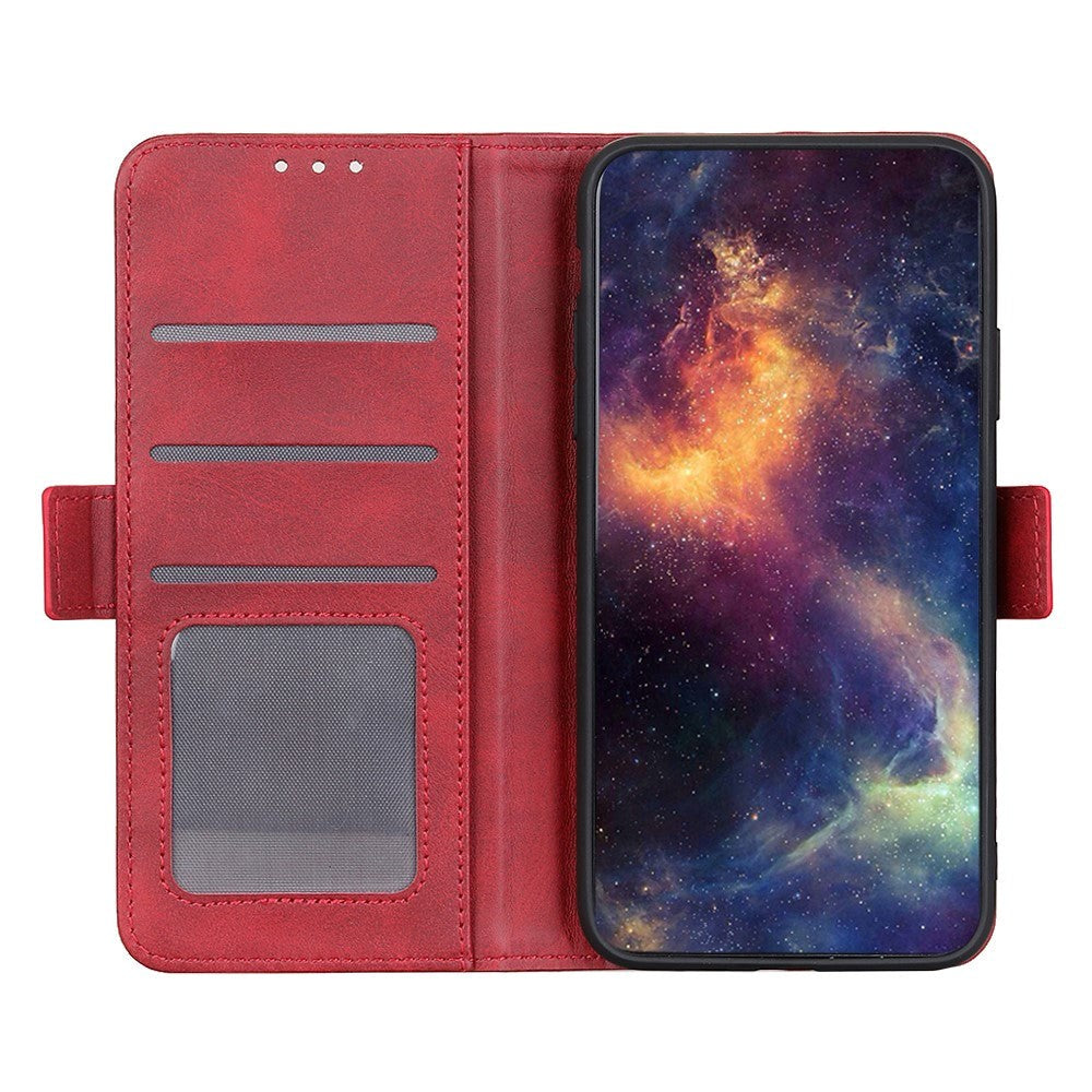 Motorola ThinkPhone Flip Cover Leather with Wallet - Red