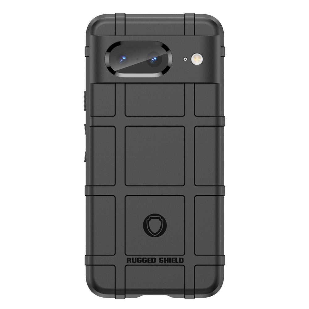 Google Pixel 8 Rugged Shield Series Tough Case - Black