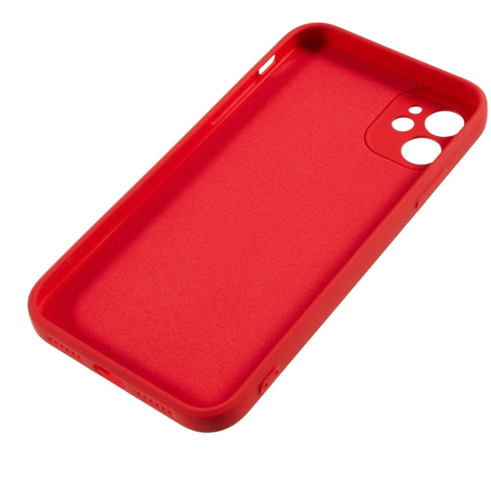 EIDERWOOD iPhone 11 Lined Flexible Plastic Case - Red